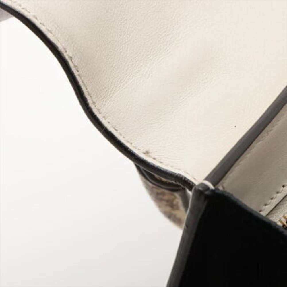 Celine Trapeze Python Leather Shoulder Bag Tote H… - image 13